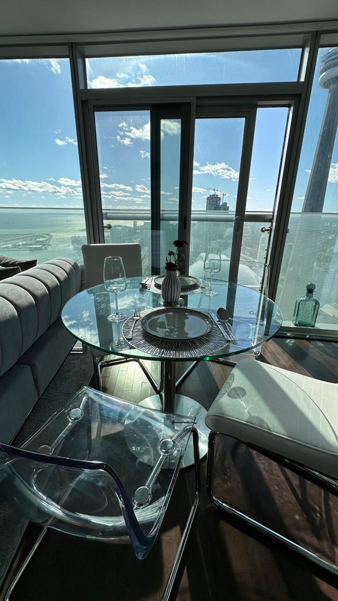 Downtown, Luxury Condo, Cn Tower, Rogers Center, Scocia Arena, Unobstructed View โตรอนโต ภายนอก รูปภาพ