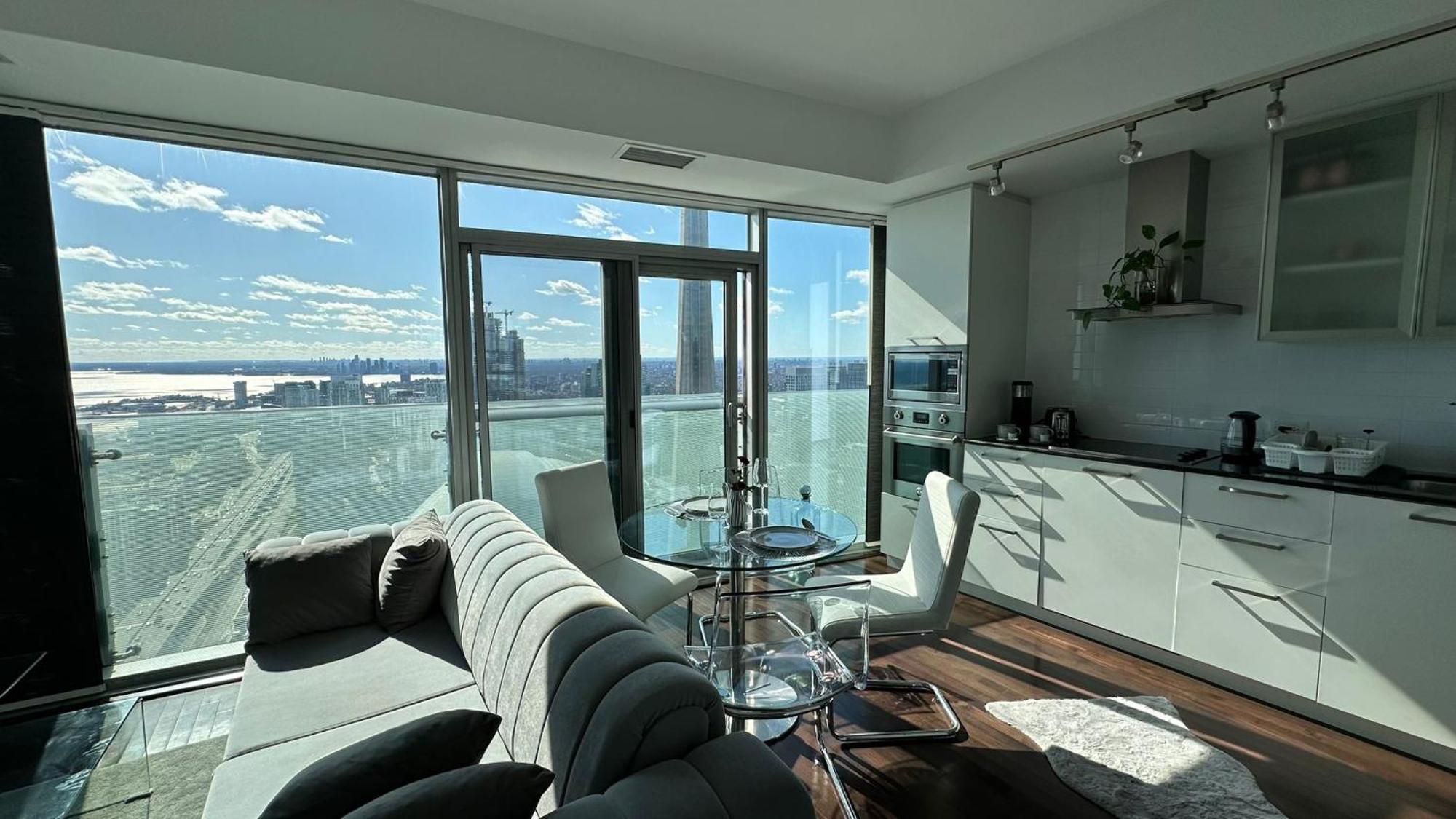 Downtown, Luxury Condo, Cn Tower, Rogers Center, Scocia Arena, Unobstructed View โตรอนโต ภายนอก รูปภาพ
