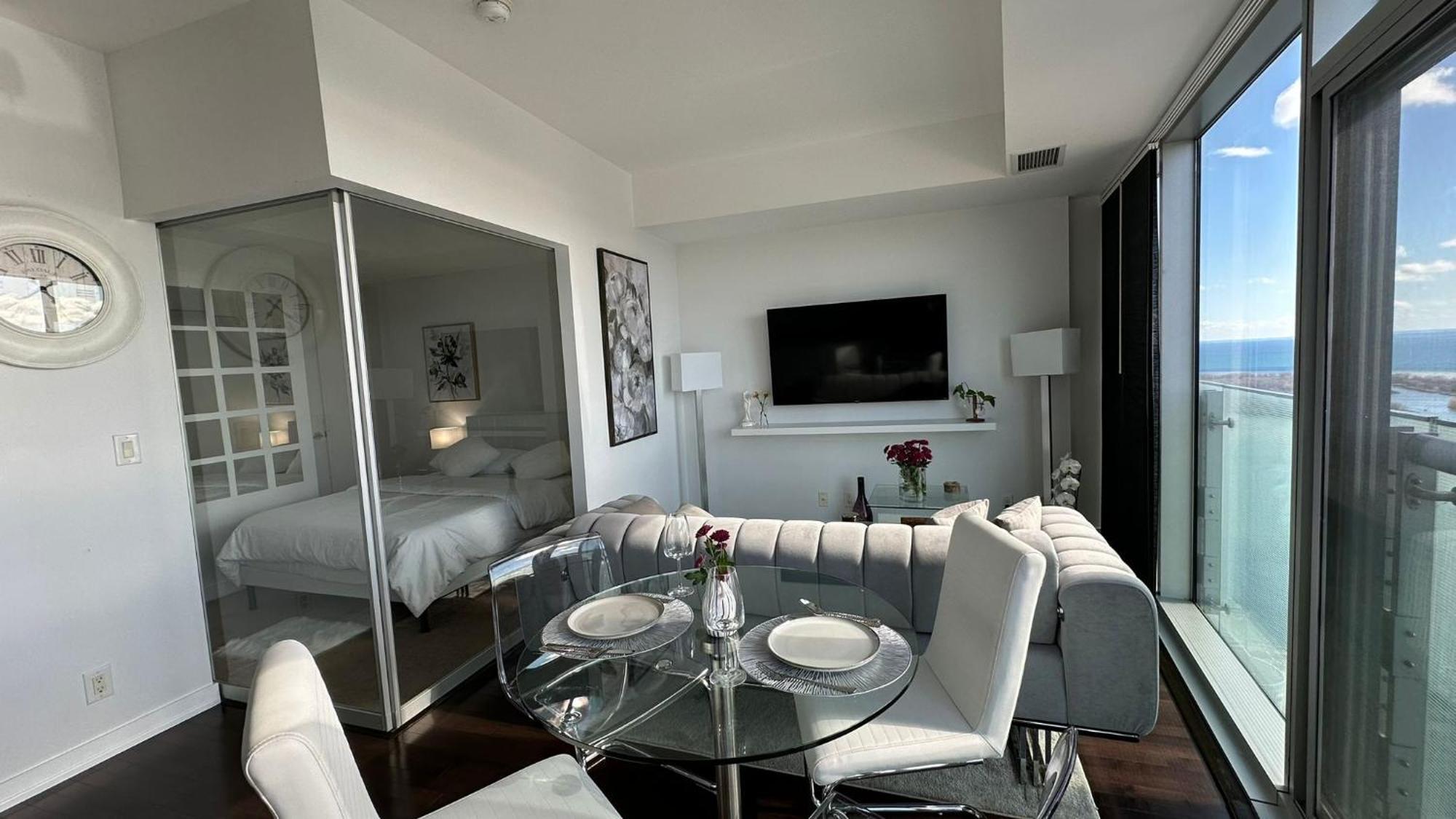 Downtown, Luxury Condo, Cn Tower, Rogers Center, Scocia Arena, Unobstructed View โตรอนโต ภายนอก รูปภาพ