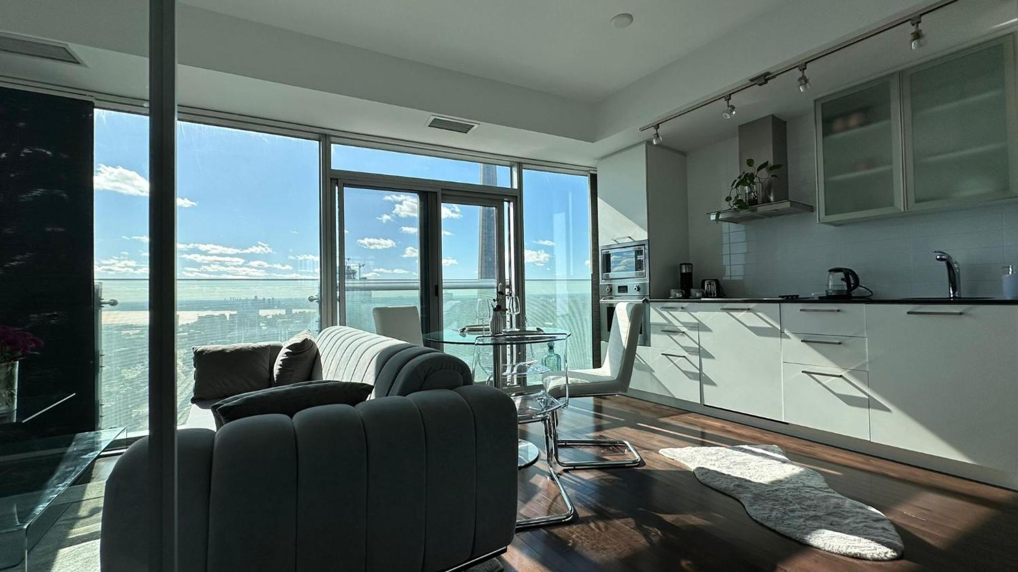 Downtown, Luxury Condo, Cn Tower, Rogers Center, Scocia Arena, Unobstructed View โตรอนโต ภายนอก รูปภาพ